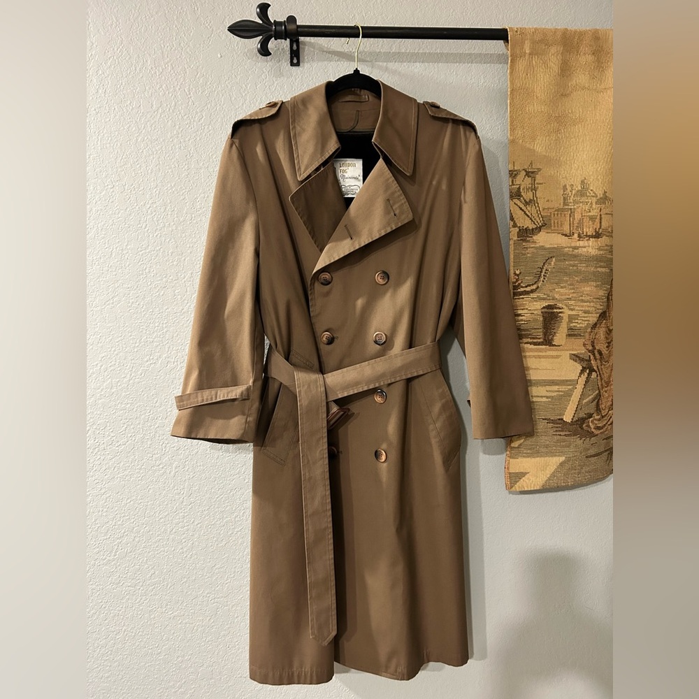 Vintage London fog coat, size 40 regular